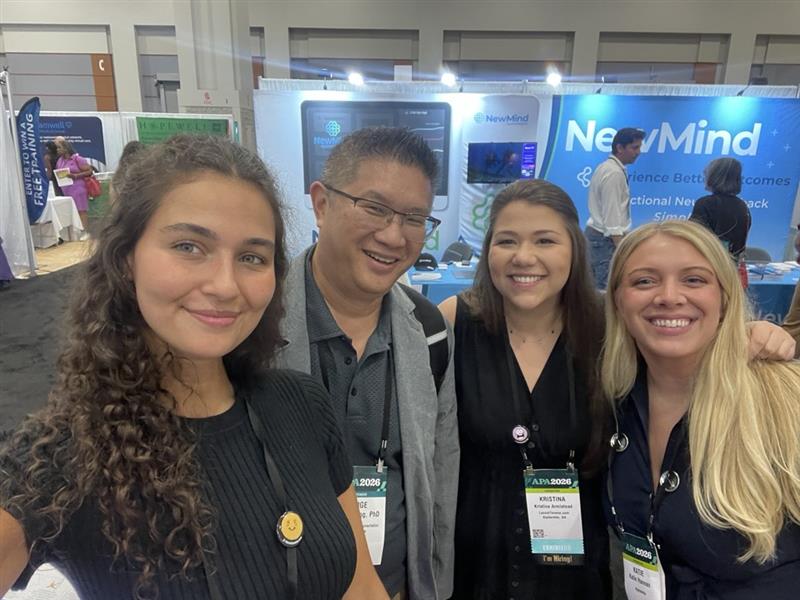 Dr. Wong and the LocumTenens.com team at APA 2026 in D.C..