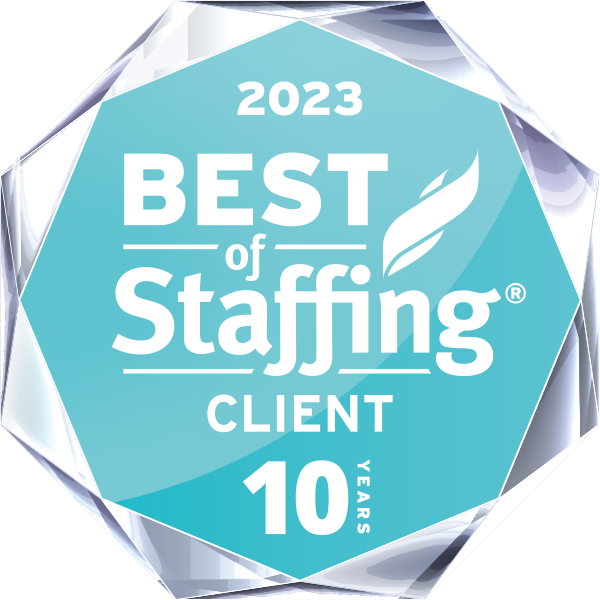 LocumTenens.com has received Best of Staffing in Client for 10 years.