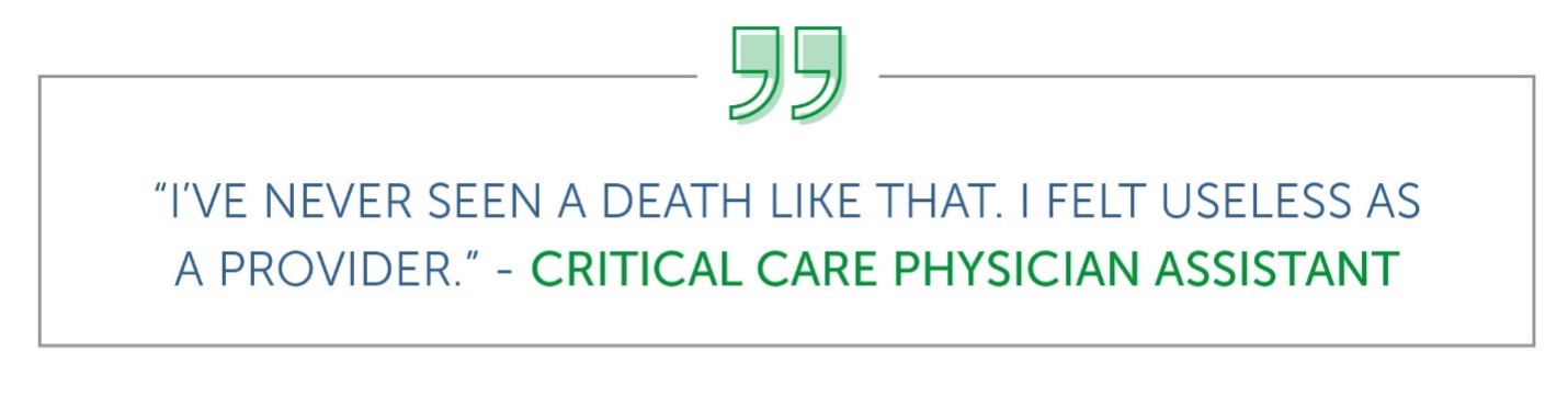 Critical Care Physician Assistant quote